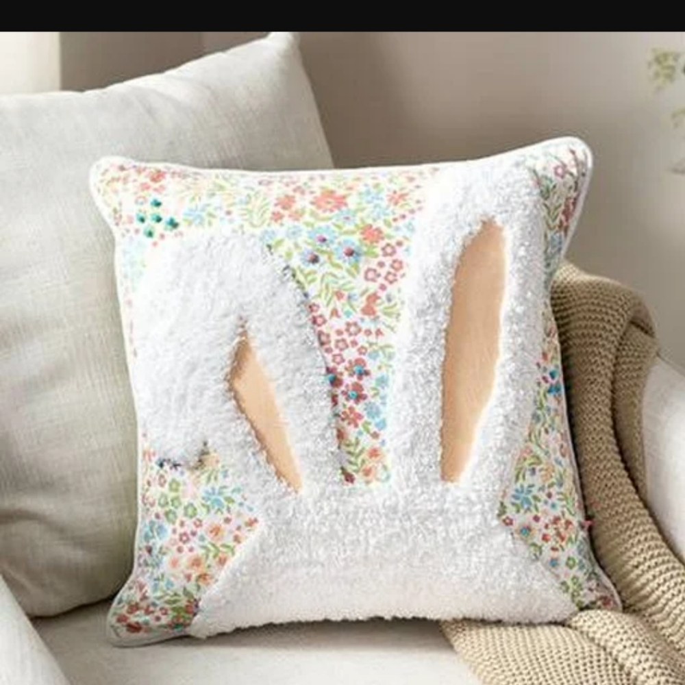 COPY - Kirklands floral bunny pillow